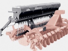 UNIA ALFA mechanical seed drill for aftercrop and fertilizer