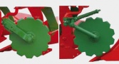 Coulter disc with protection (IBIS XXL mounted, reversible plough)