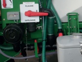Hydrant connection for filling w. fluid measurement (Protecția plantelor)